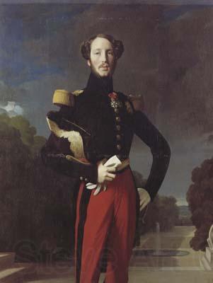 Jean Auguste Dominique Ingres Portrait of Duke Ferdinand-Philippe of Orleans (mk04)